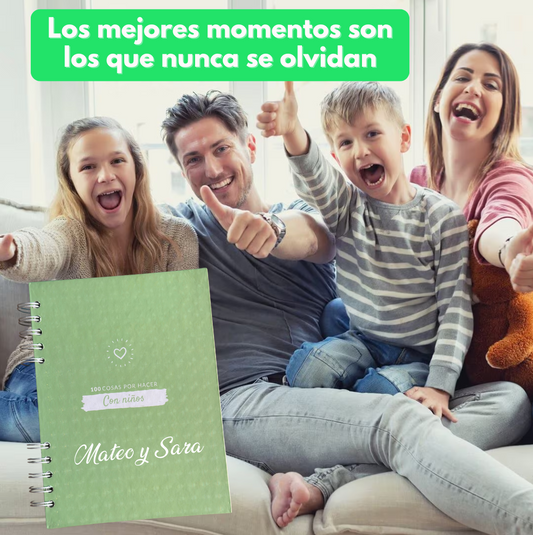 Libro Album 100 Cosas por Hacer con Niños®