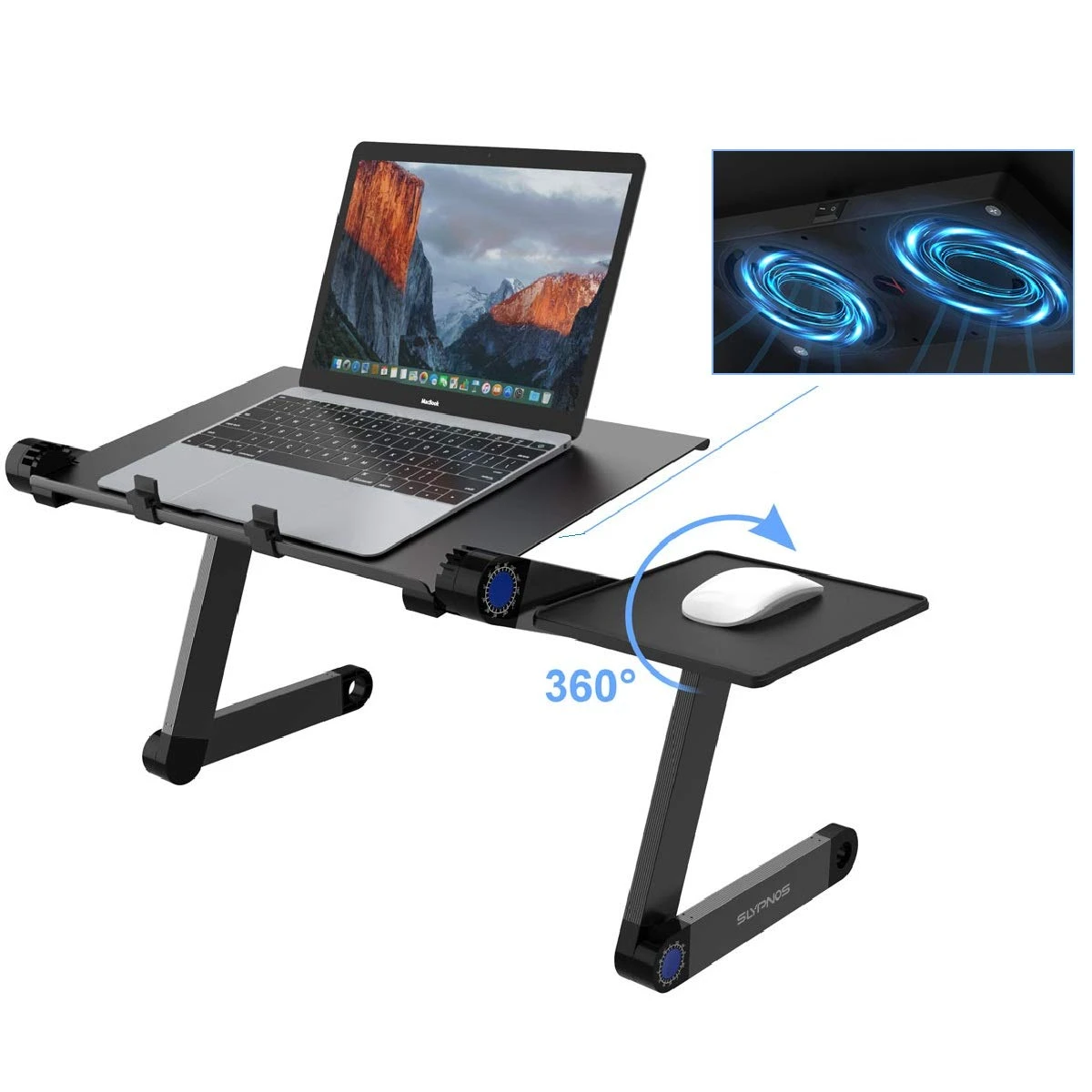 Laptop 360 Soporte Portátil Mesa De Pie Para Computadora Portátil